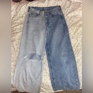 NWOT American Eagle Two Toned Skater Jeans